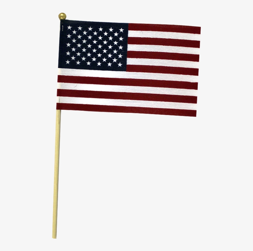 American Flag On Stick Png, transparent png download