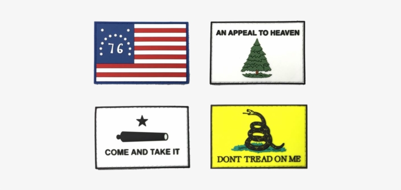 Patchesembrace Your Heritage With 4 Of The Most Iconic - Patriot Patch Co - Don't Tread On Me - Gadsden Flag, transparent png download