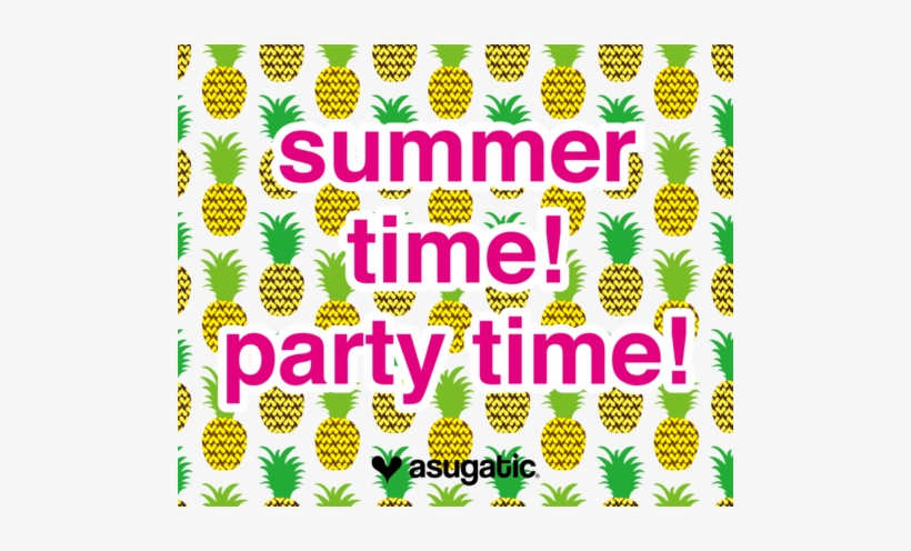 Art, Artsy, And Beach Image - Summer Time Party Time, transparent png download
