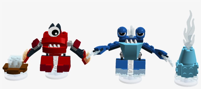 Fire & Ice Team Pack - Action Figure, transparent png download