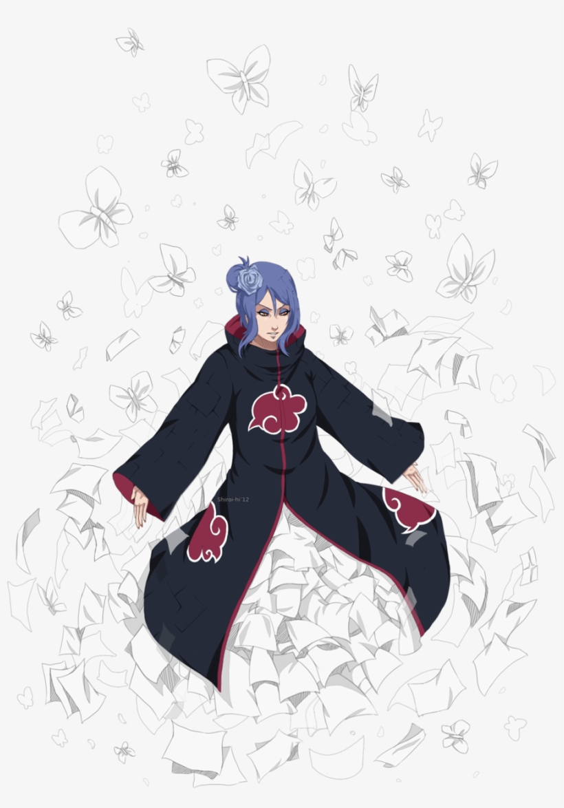 Explore And Share Konan Akatsuki Wallpaper On Wallpapersafari - Png De Konan, transparent png download