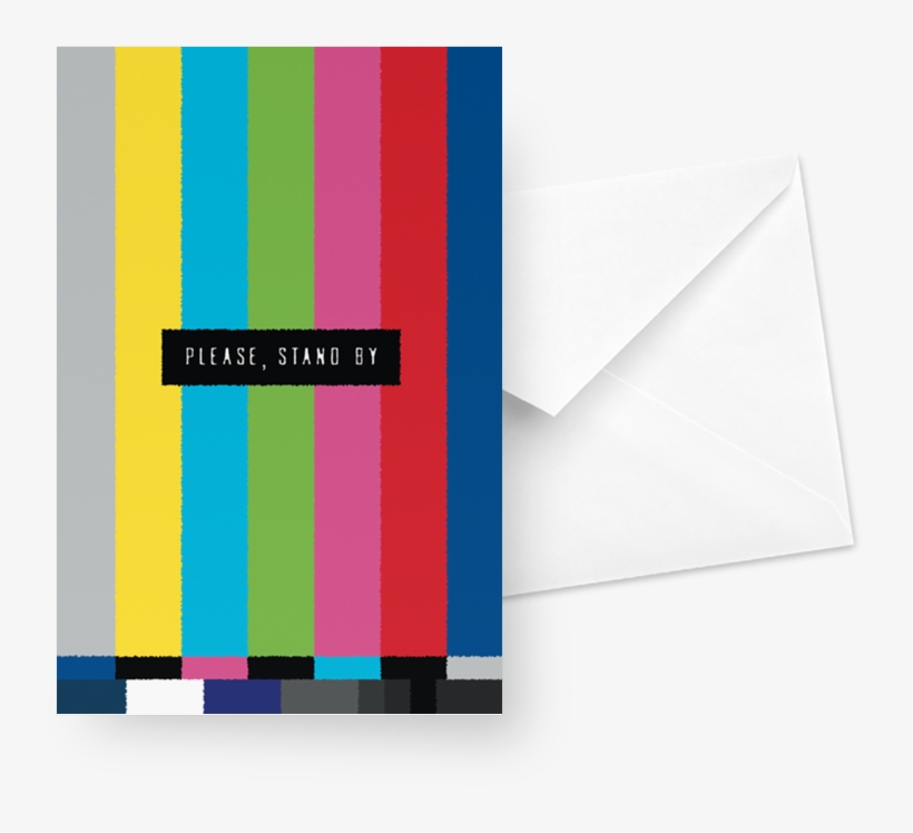 Cartão Stand By De Roberto Weigand Estúdiona - Television Set, transparent png download