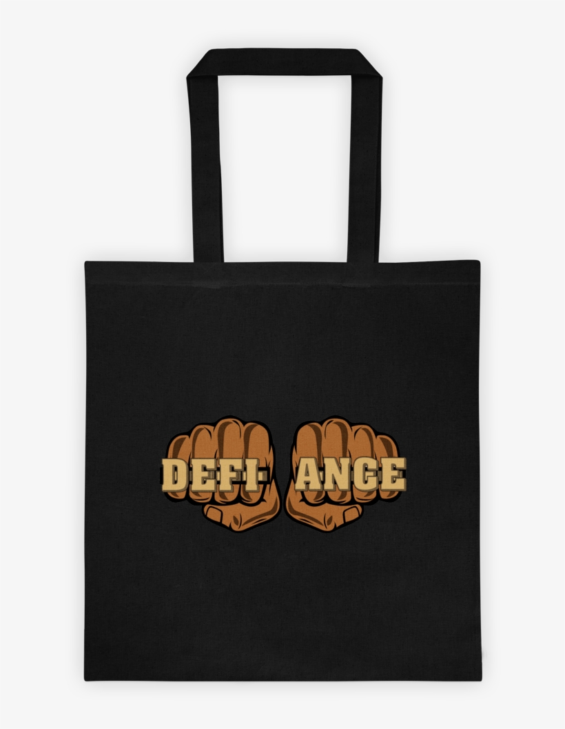 Fists Tote - Black - Tote Bag, transparent png download