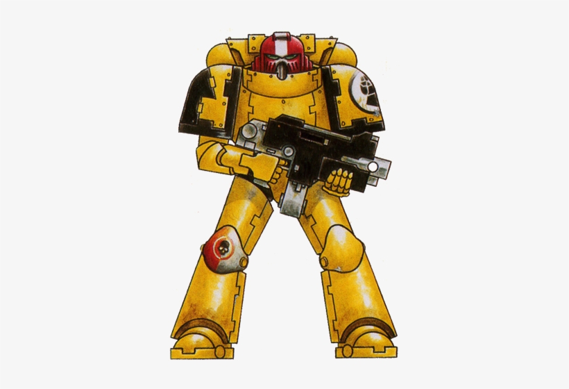Pre Heresy Imperial Fists Colour Scheme - Imperial Fists, transparent png download