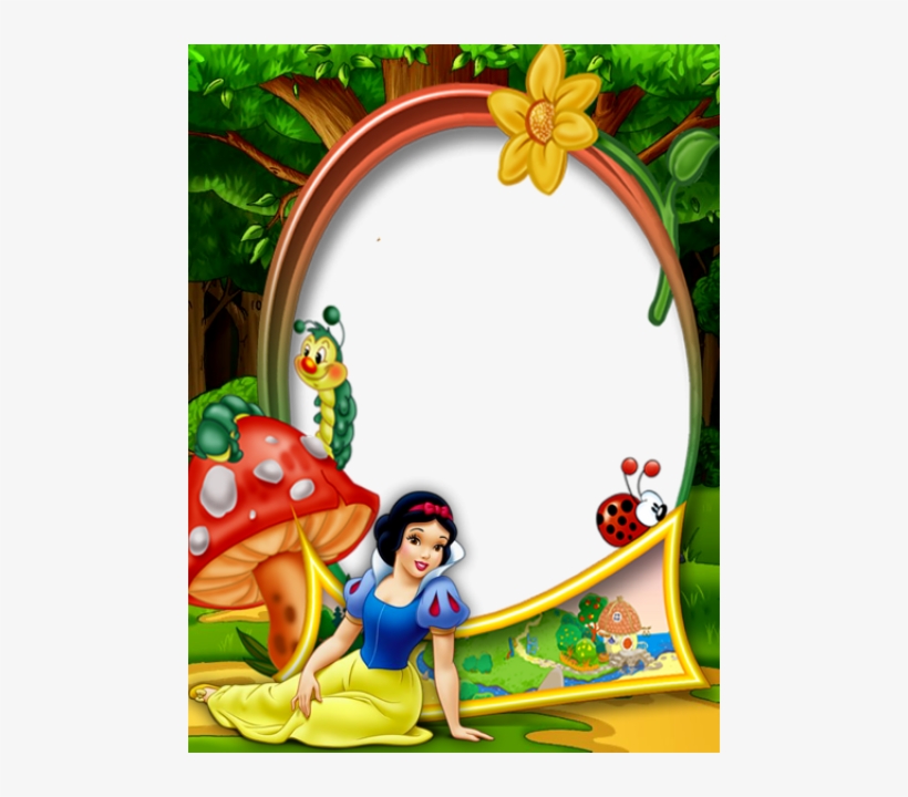 Png Frame - Snow White Frame Png, transparent png download