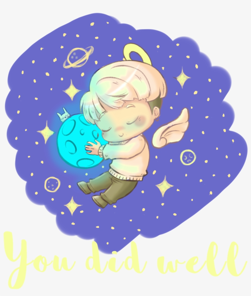 Rest In Peace, Sweet Angel - Fanart Jonghyun Angel, transparent png download