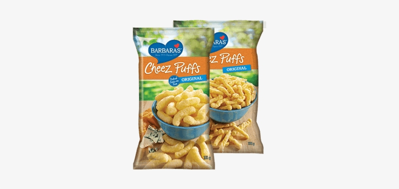 Barbara's Bakery Cheese Puffs, Original - 7 Oz Bag, transparent png download