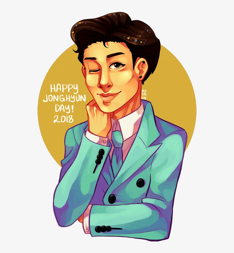 종현 - Cartoon, transparent png download