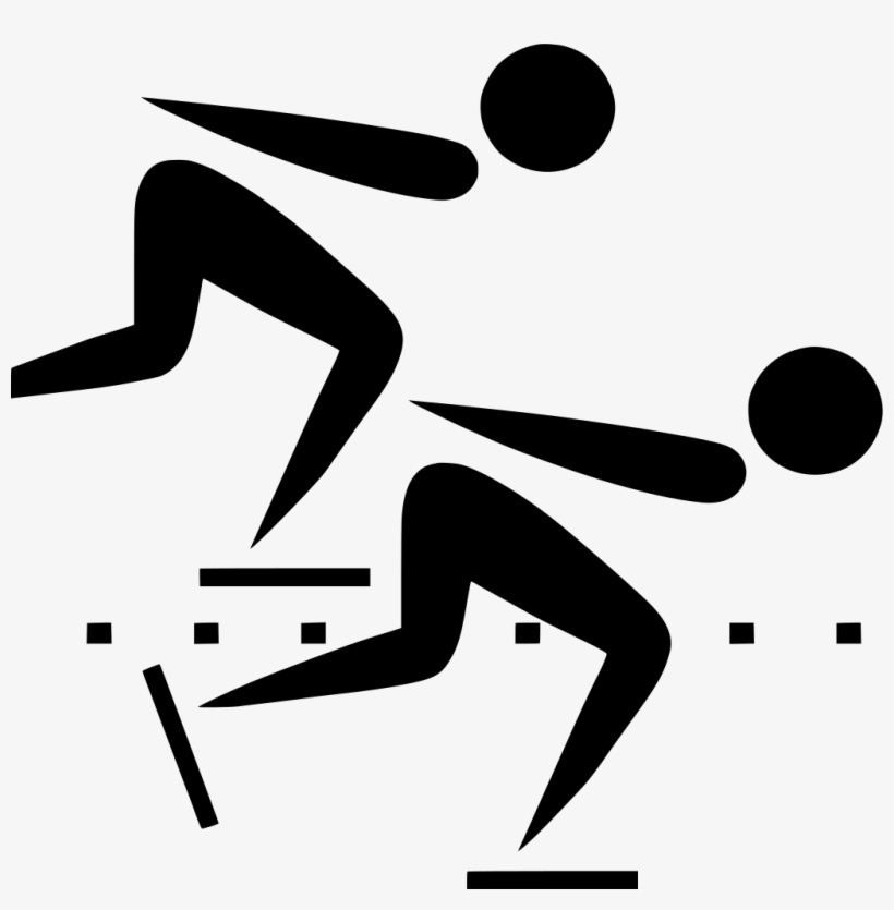 Download Png - Speed Skating Olympic Symbol, transparent png download