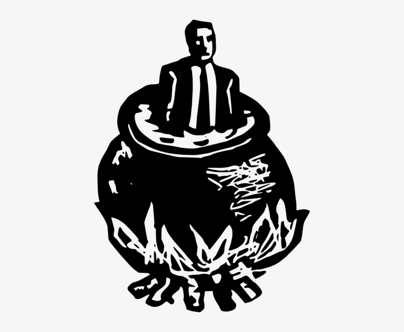 Pictures Of People Cooking - People In A Cooking Pot, transparent png download