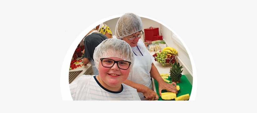 Cjild Cooking With Hat On - Senior Citizen, transparent png download