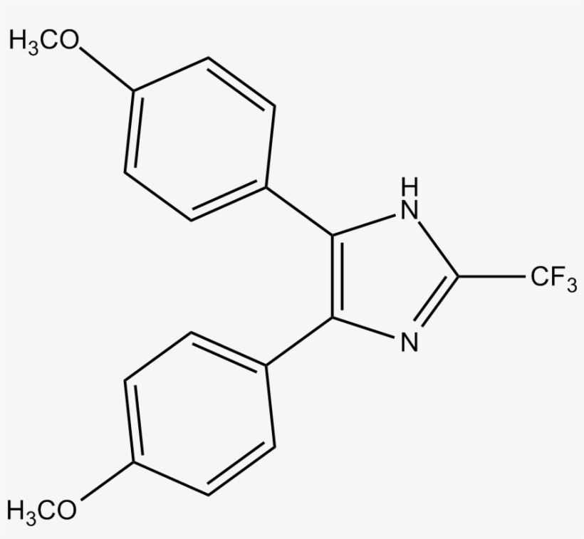 Flumizole Structure - Pharmaceutical Drug, transparent png download
