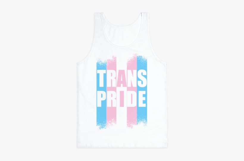 Trans Pride Tank Top - Gay Pride, transparent png download