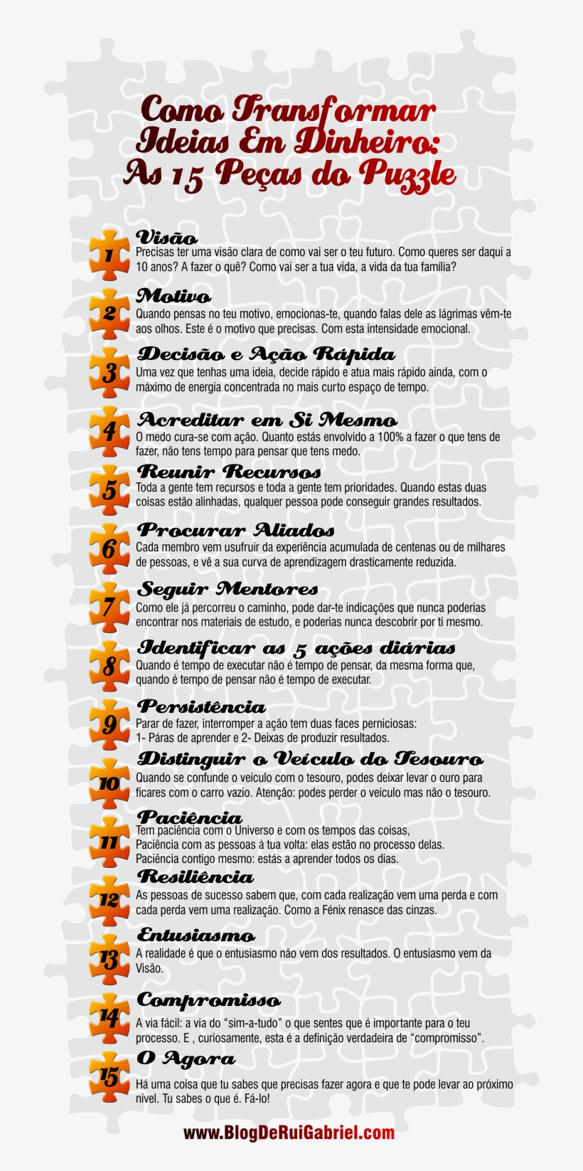 15 Pecas Puzzle Ideias E Dinheiro - Idea, transparent png download