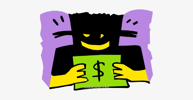 Símbolo Do Homem Moderno Com O Dinheiro Livre De Direitos - Human, transparent png download