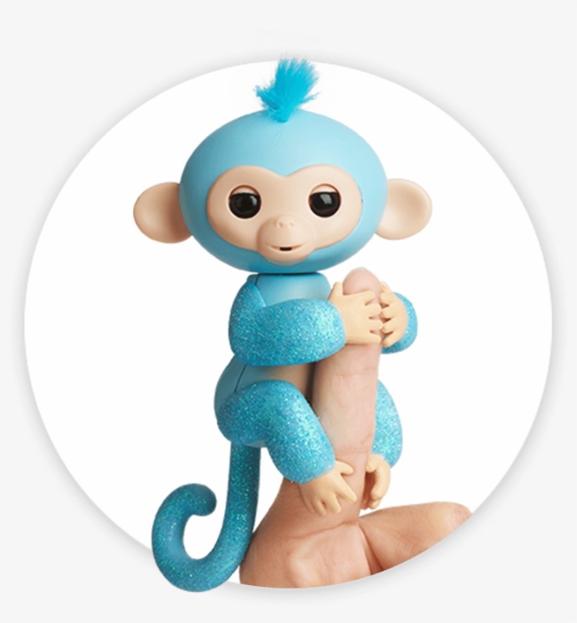 Fingerlings Monkey Glitter Amelia - Glitter Fingerlings Monkey, transparent png download