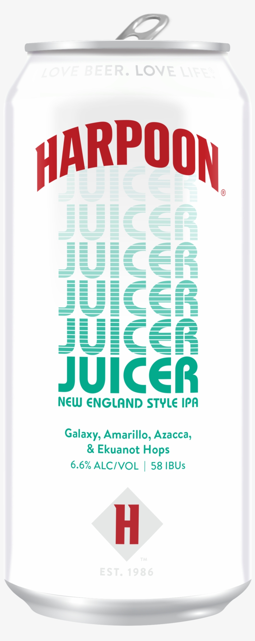 Harpoon Juicer 3 16oz Can , Pdf - Harpoon Juicer, transparent png download