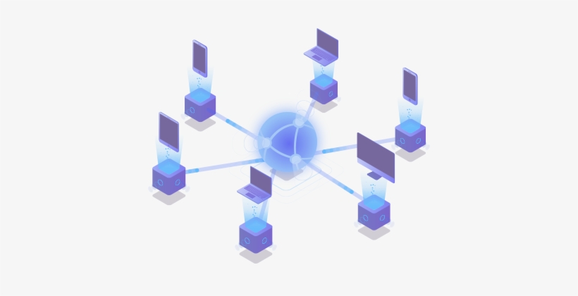 Traditional Cloud Storage Vs Distributed Storage - Computer Network, transparent png download