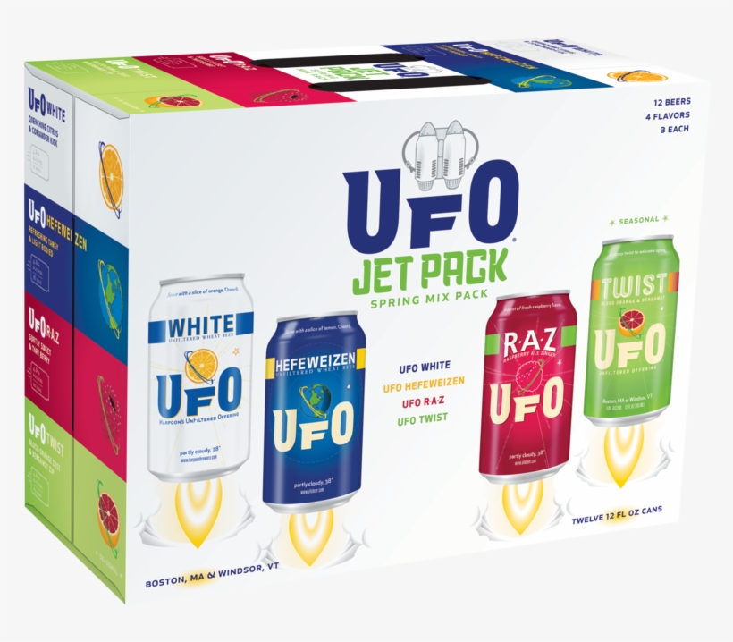 Ufo White Harpoon Brewery PNG Image Transparent PNG Free Download
