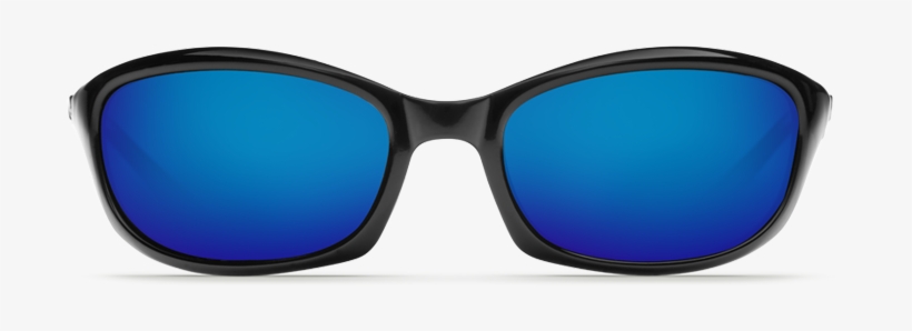 Costa Harpoon Sunglasses-shiny Black Blue Mirror 580g - Ray Ban Best Seller, transparent png download