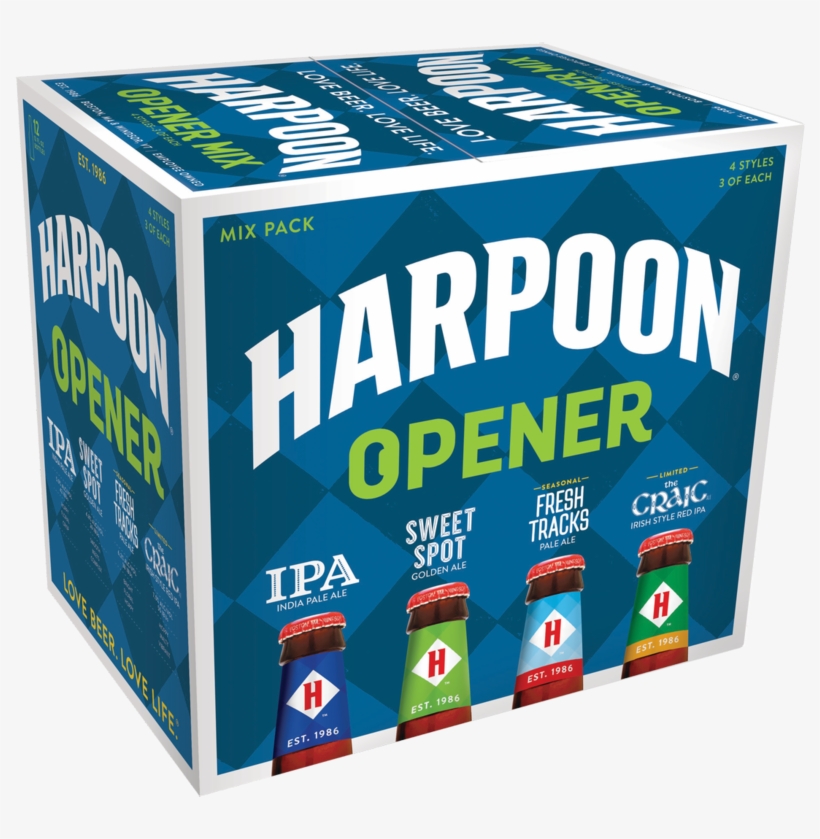 Harpoon Ipa - 12 Pack, 12 Fl Oz Bottles, transparent png download