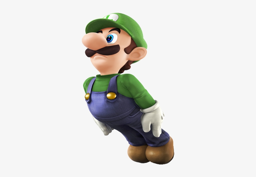 Super Smash Bros Wii U Luigi, transparent png download