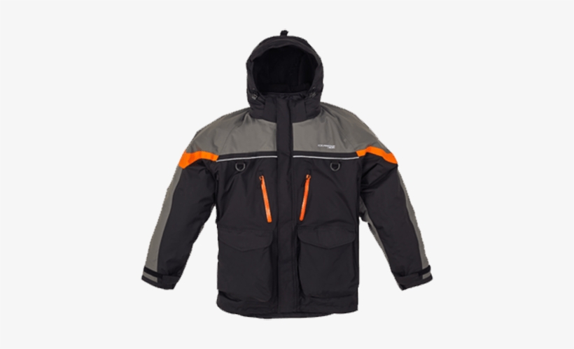 Ice Armor Extreme Parka Orange/charcoal - Jacket, transparent png download