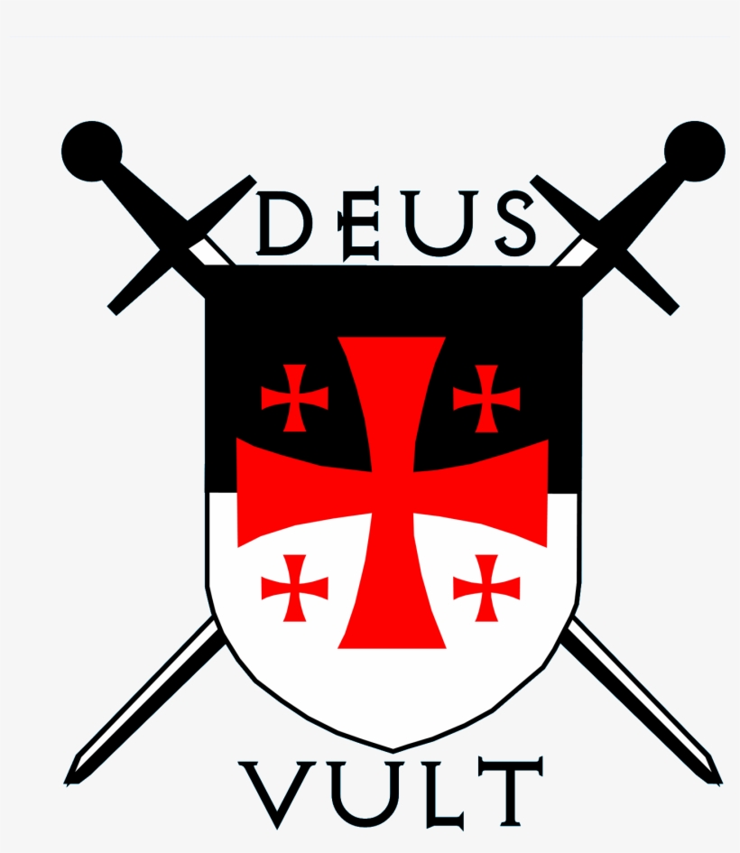 Deus Vult - Men's 7.62 Design Deus Vult T-shirt, transparent png download