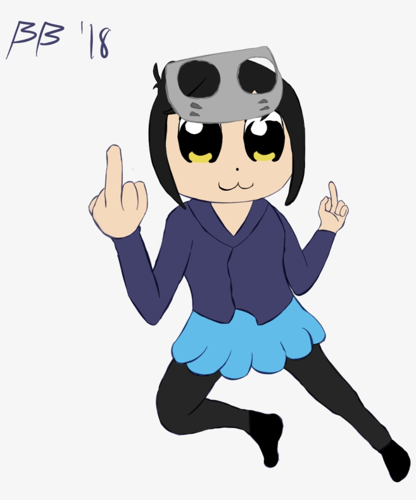 Pop Team Epic - Cartoon, transparent png download