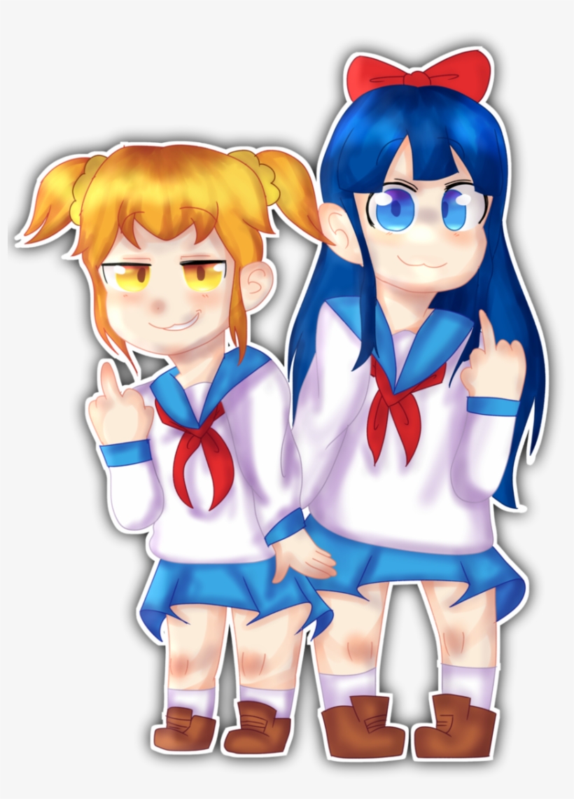 Pop Team Epic - Medibang Inc., transparent png download