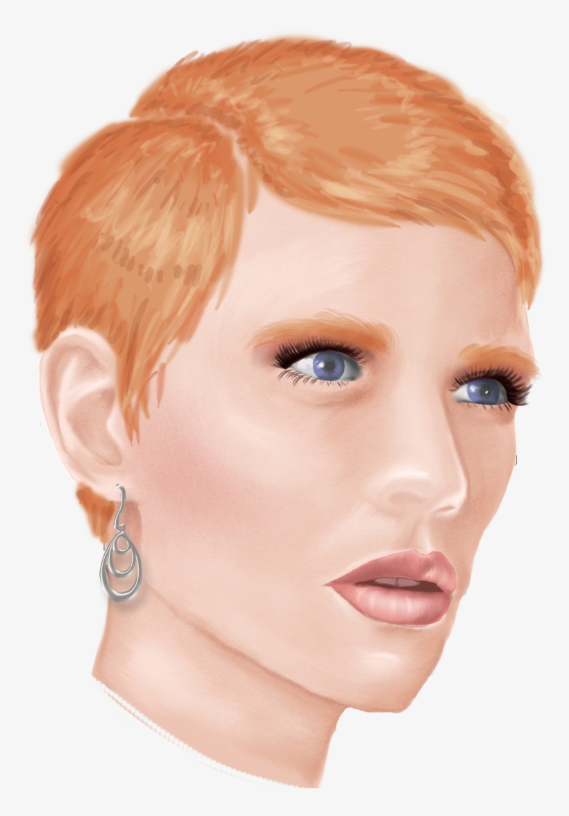 Shane Jager Casual Sketch - Lace Wig, transparent png download