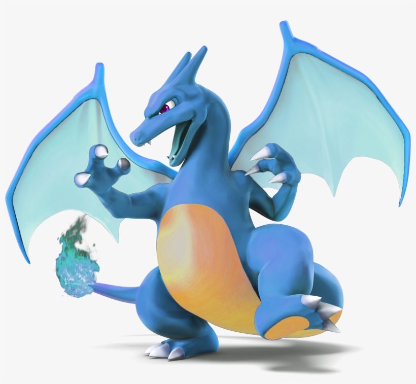 Charizard Gyrados Ssb4 - Nintendo Amiibo Charizard Wiiu, transparent png download