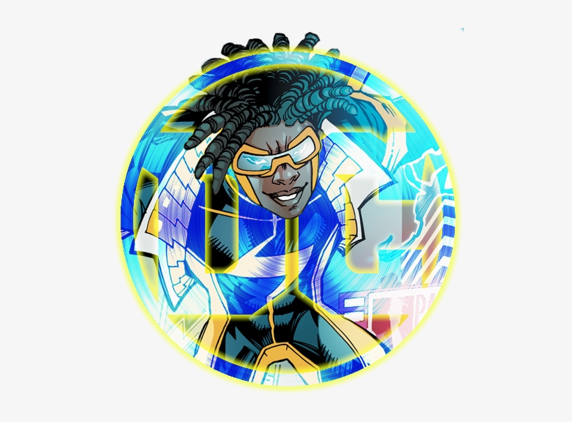 Dc Static Shock Logo By Thestrangeeli - Super Choque O Filme, transparent png download