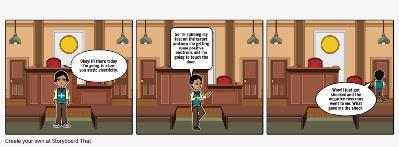 Ststic Electricity - Persons Case Comic, transparent png download