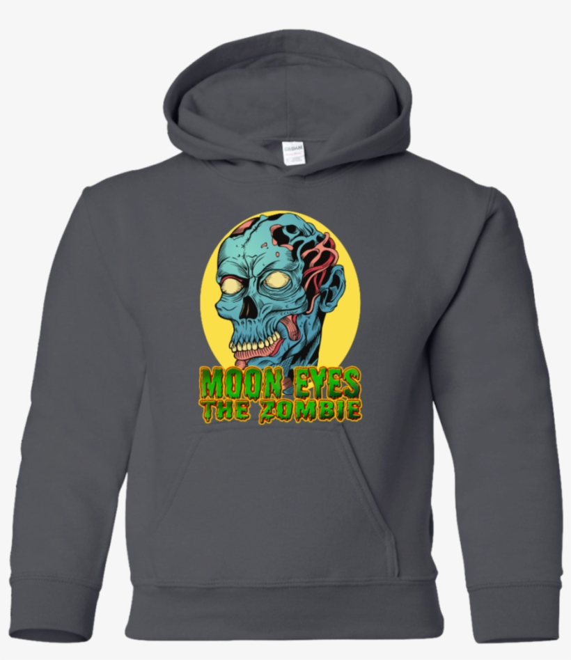 Moon Eyes The Zombie - Hoodie, transparent png download