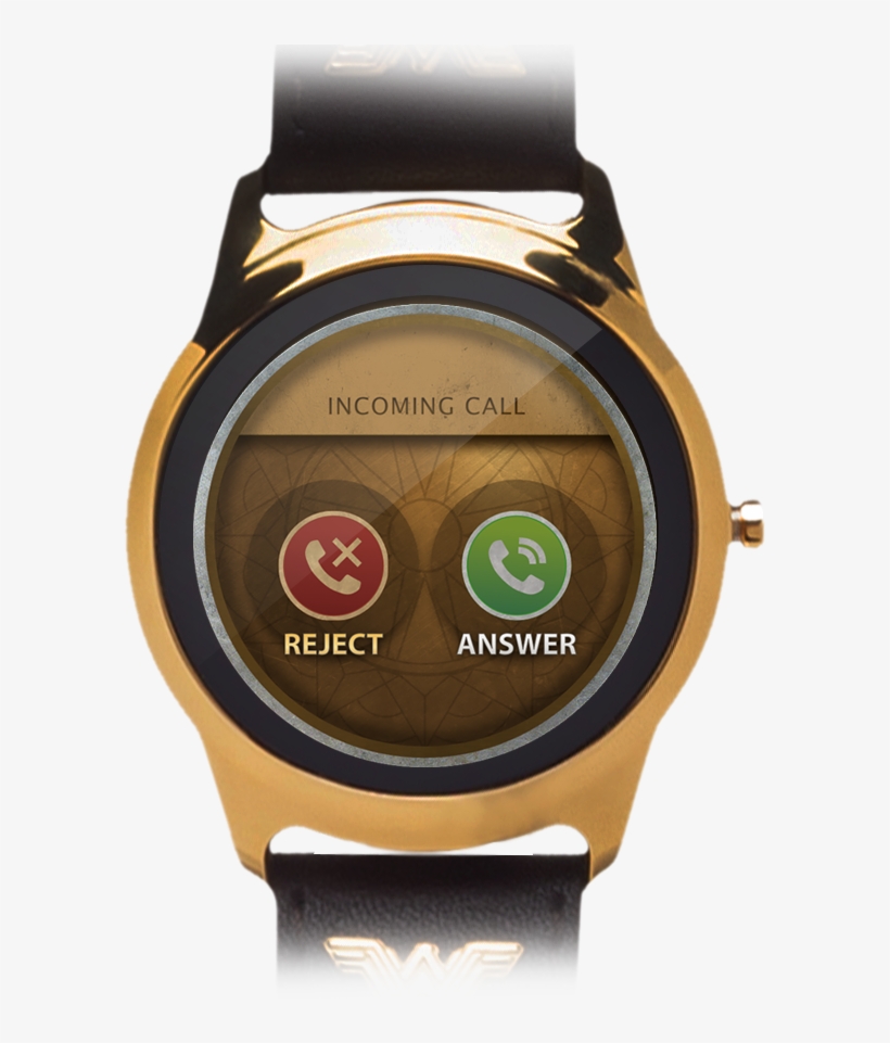 Wonder Woman Smartwatch - Analog Watch, transparent png download