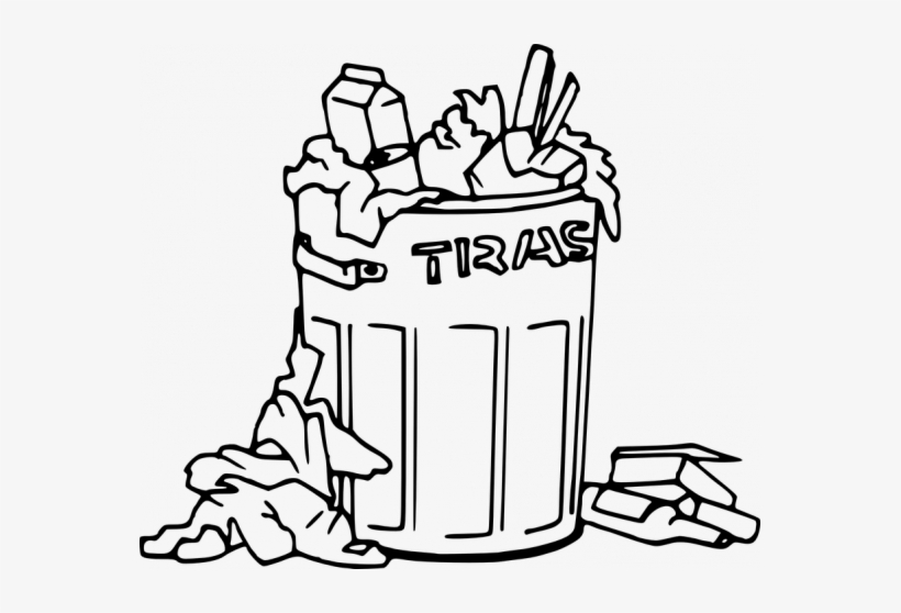 Clinton's “basket Of Deplorables” Video For Your Review - Trash Can Clipart Black And White, transparent png download