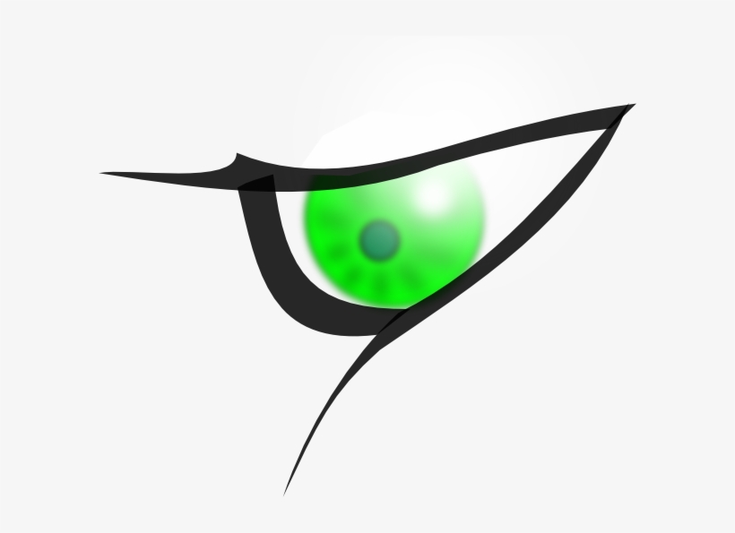 Free Vector Eye Clip Art - Side Eye Clip Art, transparent png download