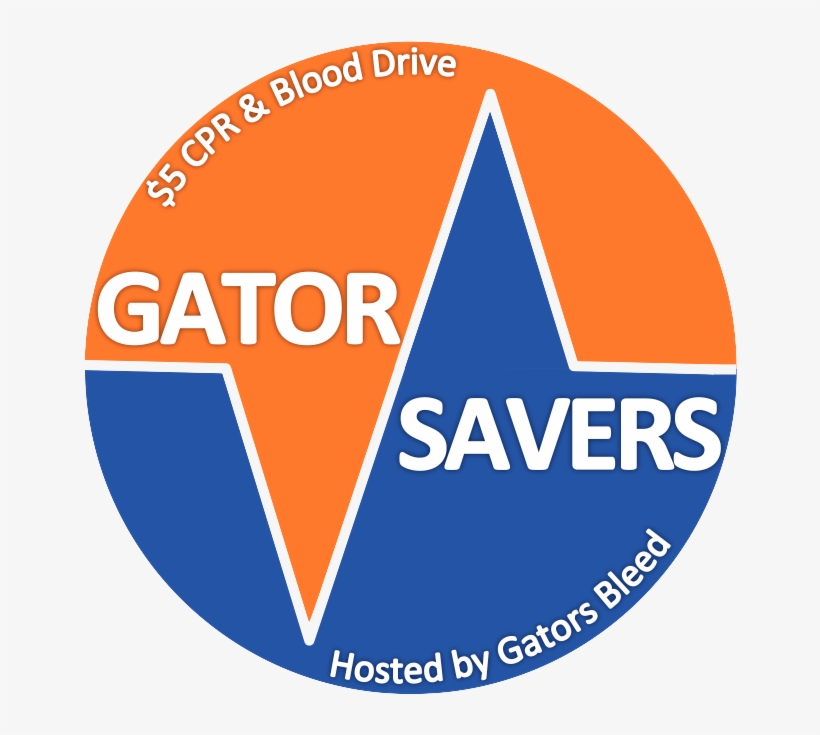 Gatorsavers, Produced By Gators Bleed Orange And Blue, - Circle, transparent png download