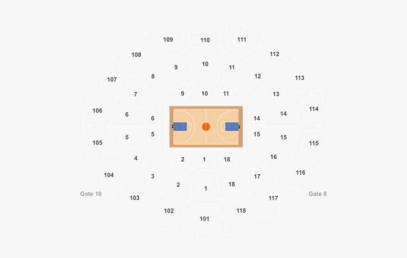 Duke Blue Devils Tickets At Purcell Pavilion At Joyce - University Of Notre Dame, transparent png download