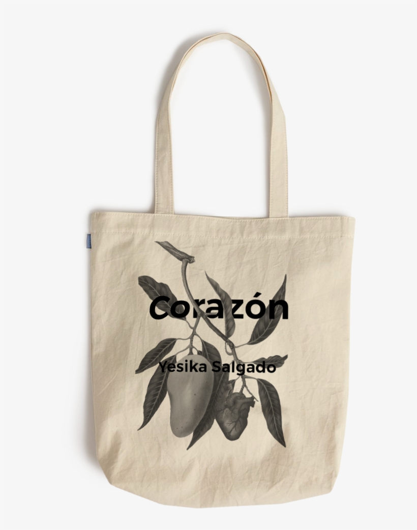 Corazón Canvas Tote - Mangosteen Poster Print By Madame Van Nooten, transparent png download