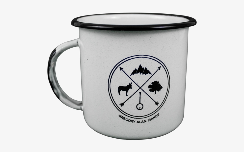 Banjo Enamelware Camping Mug - Camping Mug, transparent png download
