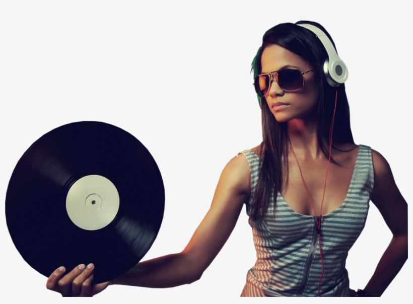 Dj Girl Png, transparent png download