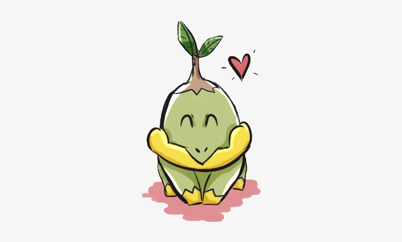 Turtwig Sketch - Cartoon, transparent png download