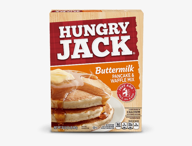 Buttermilk Pancake & Waffle Mix - Hungry Jack Pancake Mix Buttermilk, transparent png download