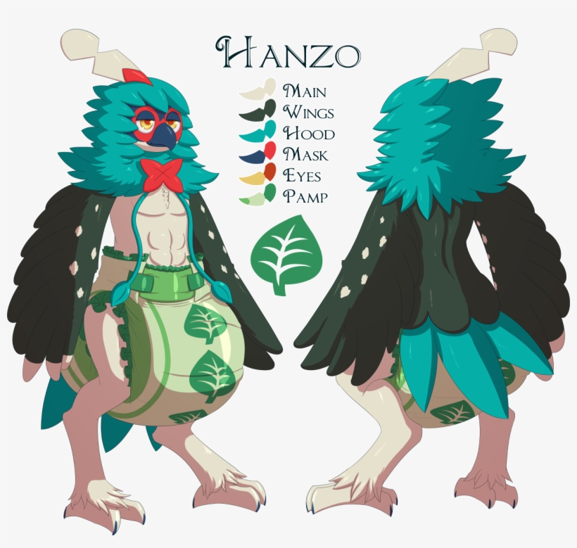 Hanzo Reference - Shiny Decidueye, transparent png download