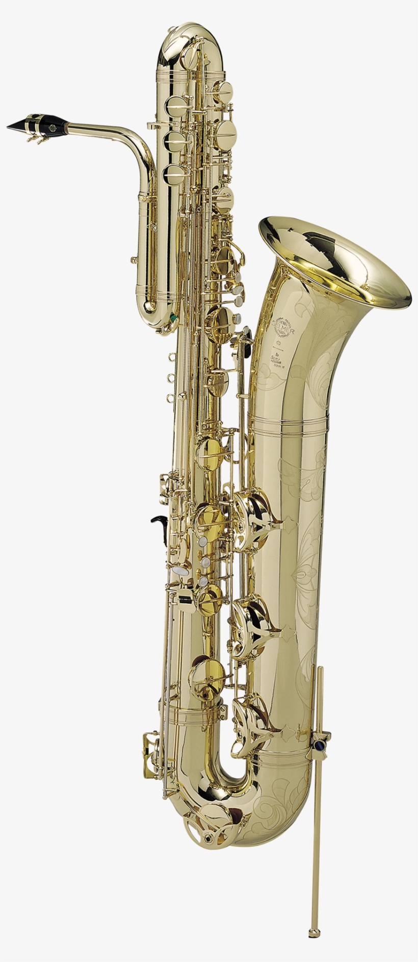 Selmer Paris Model 56 Bass Saxophone Lacquer, transparent png download