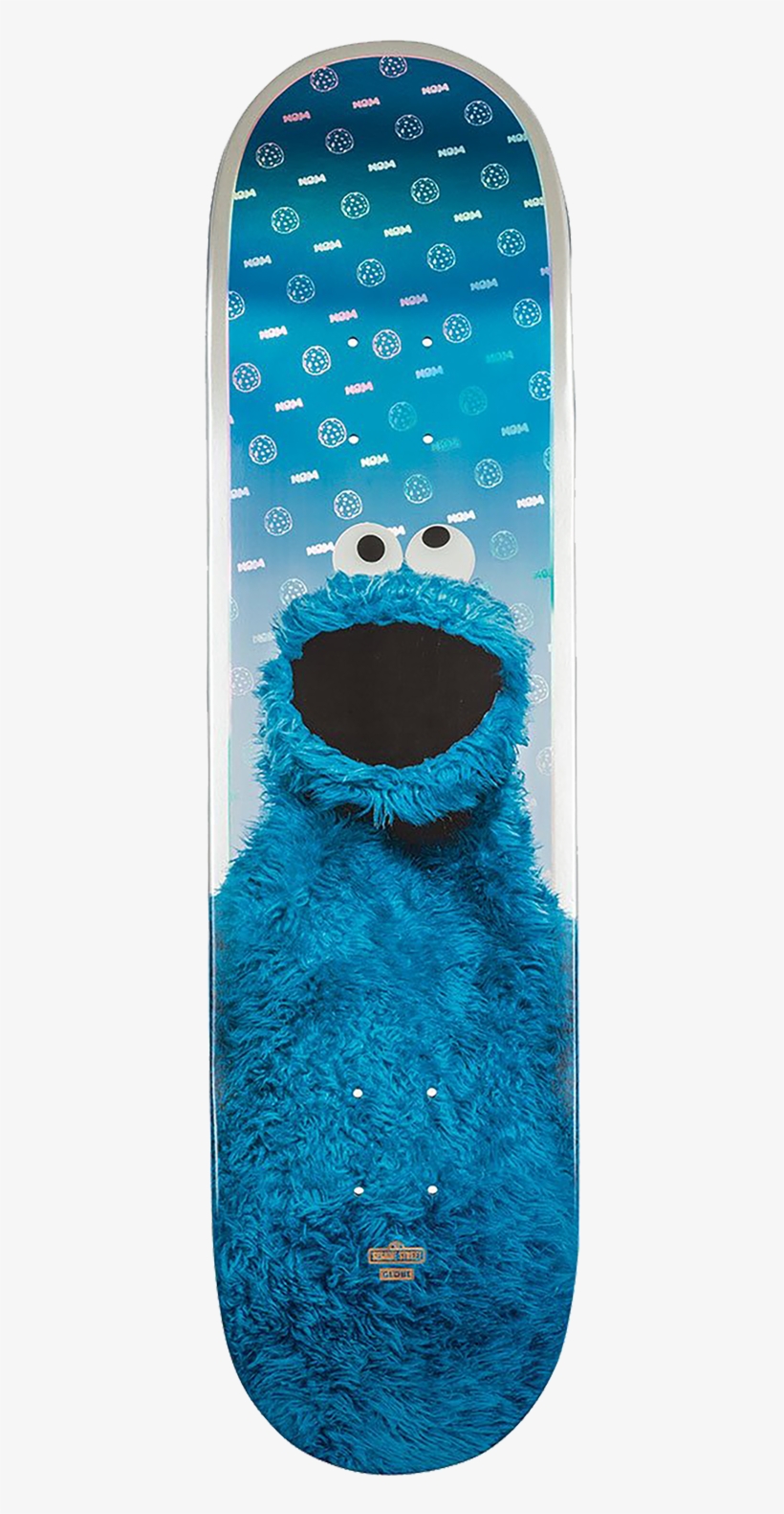 Globe Sesame Street Cookie Monster Deck-8 - Cookie Monster Skateboard, transparent png download
