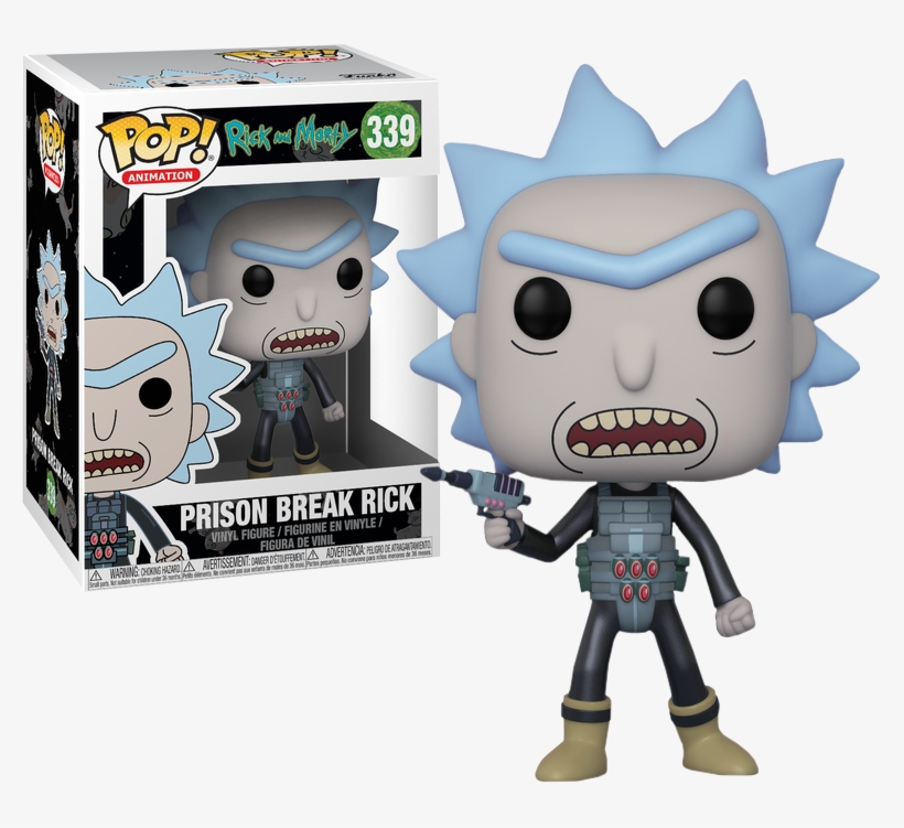 Rick And Morty Prison Break Rick Pop - Pop Rick And Morty Prison Break Rick, transparent png download