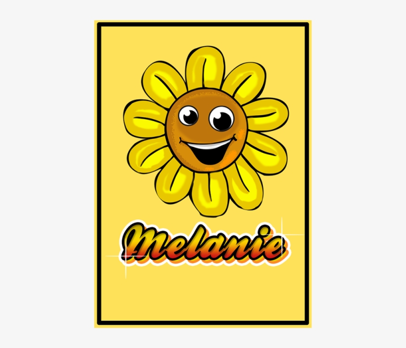 Happy Sunflower, Smiling Sunflower, Yellow, Smile Png - Common Sunflower, transparent png download